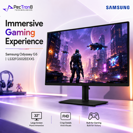 Samsung LS32FG502EEXXS Odyssey G5 G50F 32" QHD 180Hz Gaming Monitor