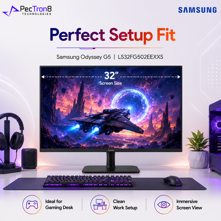 Samsung LS32FG502EEXXS Odyssey G5 G50F 32" QHD 180Hz Gaming Monitor