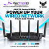 ASUS TUF Gaming TUF-BE9400 BE9400 Dual-Band Wi-Fi 7 Gaming Router – 10GbE, 2.5GbE, AiMesh, AiProtection Pro
