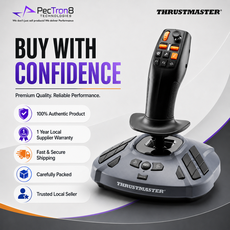 Thrustmaster SIMTASK FarmStick PC Joystick for Farming Simulator & Heavy Machinery Control