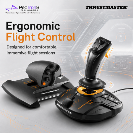 Thrustmaster T.16000M FCS HOTAS Flight Controller for PC with Joystick & TWCS Throttle