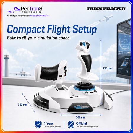Thrustmaster T.Flight Hotas One Microsoft Flight Simulator Edition for Xbox & PC