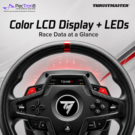 Thrustmaster T248R Racing Wheel & T3PM Pedal Set for PS5, PS4 & PC