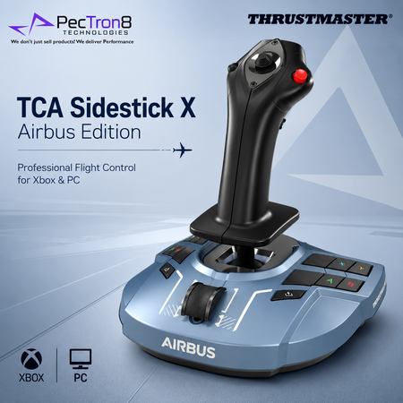 Thrustmaster TCA Sidestick X Airbus Edition Flight Stick for Xbox & PC