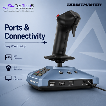 Thrustmaster TCA Sidestick X Airbus Edition Flight Stick for Xbox & PC