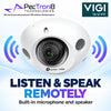 TP-Link VIGI C230I Mini 3MP IR Dome Network Camera – H.265+, Smart IR 30m, Human & Vehicle Detection, PoE