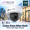 TP-Link VIGI C240 4MP Full-Color Dome Network Camera – IP67, IK10, PoE, Built-in Microphone, AI Detection