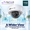 TP-Link VIGI C240 4MP Full-Color Dome Network Camera – IP67, IK10, PoE, Built-in Microphone, AI Detection