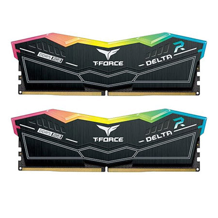 TEAM T-FORCE DELTA RGB BLACK DDR5 6000MHz 32GB(16GBx2) CL30 KIT(LIMITED LT)