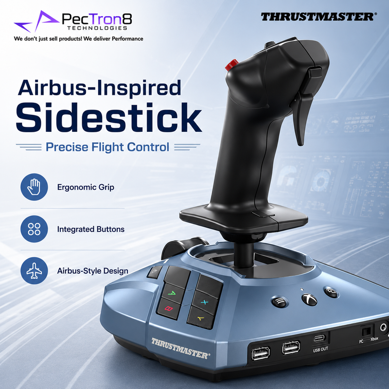 Thrustmaster TCA Officer Pack Airbus Edition Flight Controller for PC