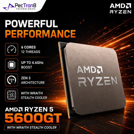 AMD Ryzen 5 5600GT AM4 Desktop Processor with Integrated Radeon Graphics
