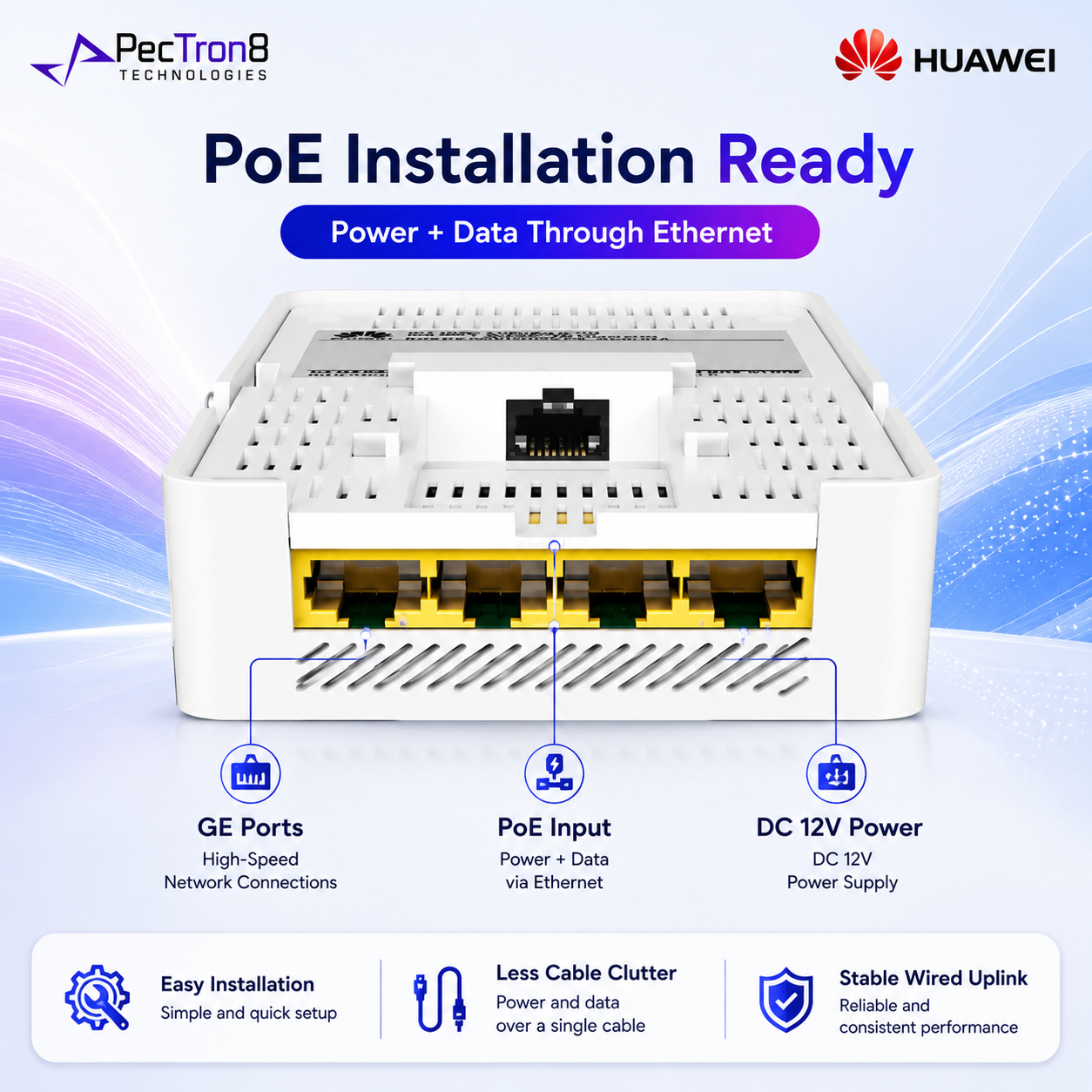 Huawei eKitEngine AP266 WiFi 6 Wireless Access Point AX3000 PoE AP