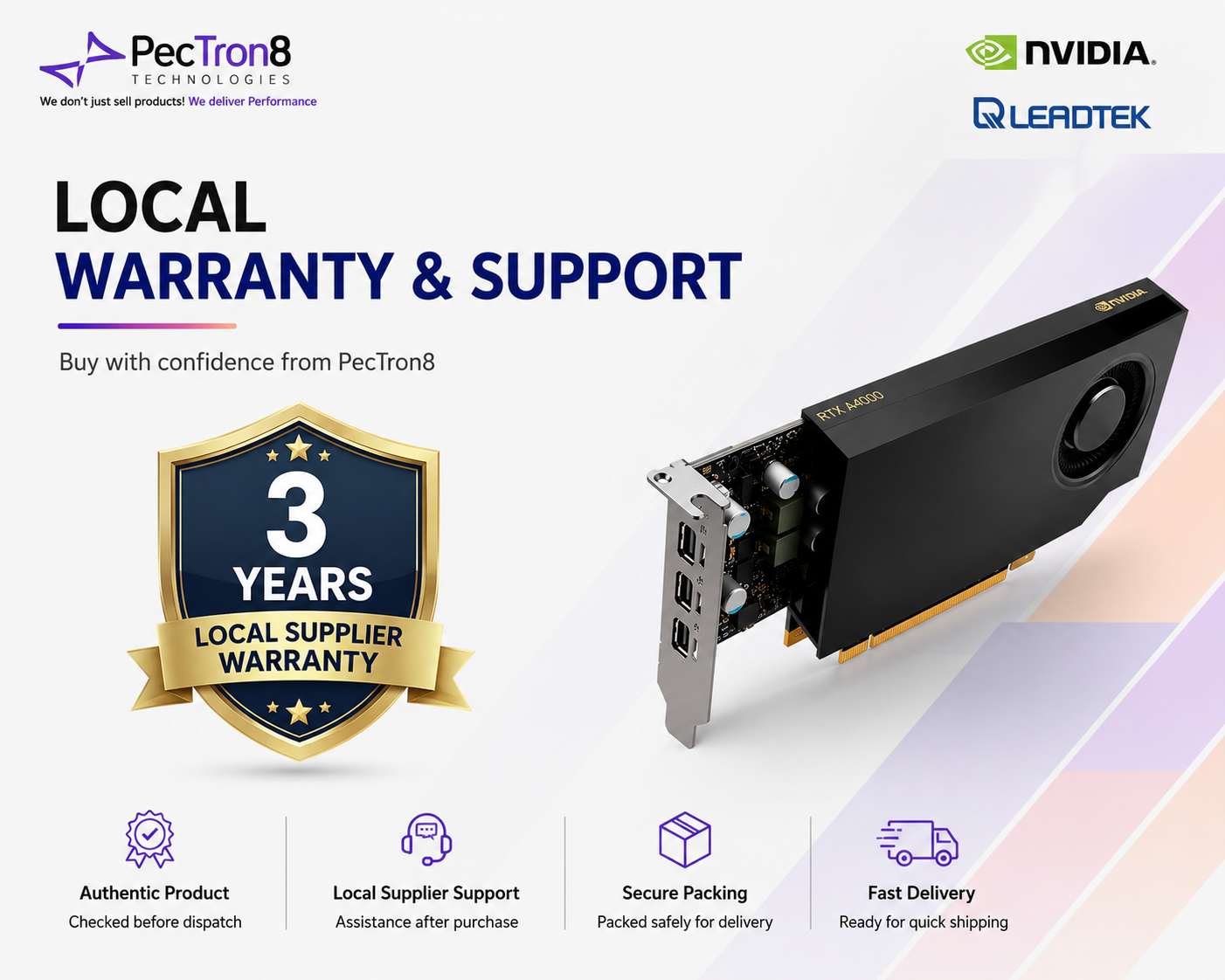NVIDIA RTX A1000 8GB GDDR6 PCIe Gen4 x8 Workstation Graphics Card
