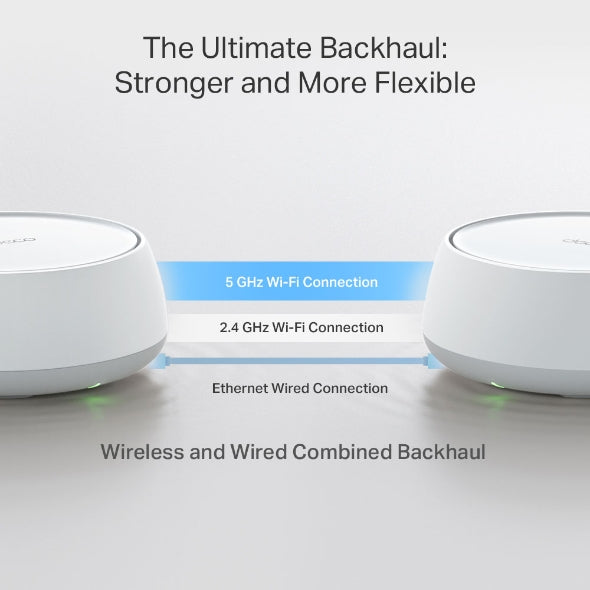 TP-LINK Deco BE25 BE5000 Whole Home Mesh WiFi 7 System - 3 Pack