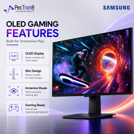 Samsung 27" Odyssey OLED G5 QHD OLED Gaming Monitor 180Hz 0.03ms