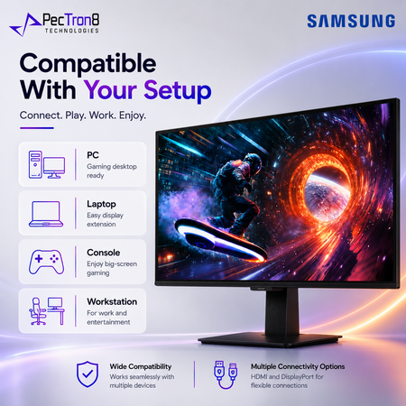 Samsung 27" Odyssey OLED G5 QHD OLED Gaming Monitor 180Hz 0.03ms