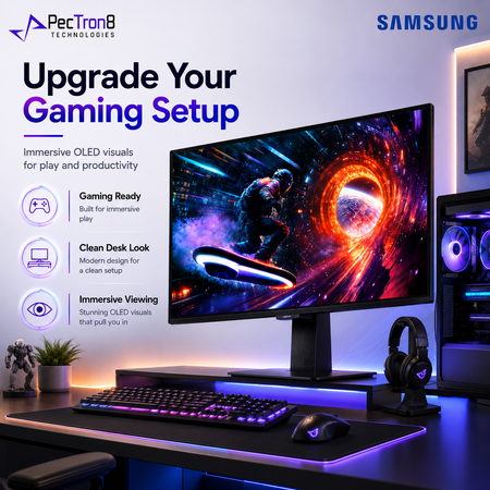 Samsung 27" Odyssey OLED G5 QHD OLED Gaming Monitor 180Hz 0.03ms