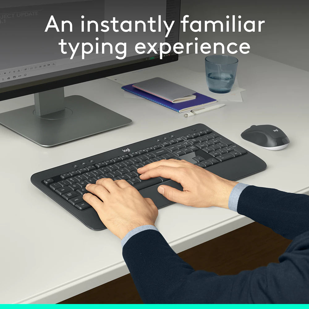 LOGITECH MK540 ADVANCED WIRELESS KEYBOARD,MOUSE