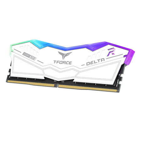TEAM T-FORCE DELTA RGB WHITE DDR5 6000MHz 32GB(16GBx2) CL30 KIT(LIMITED LT)